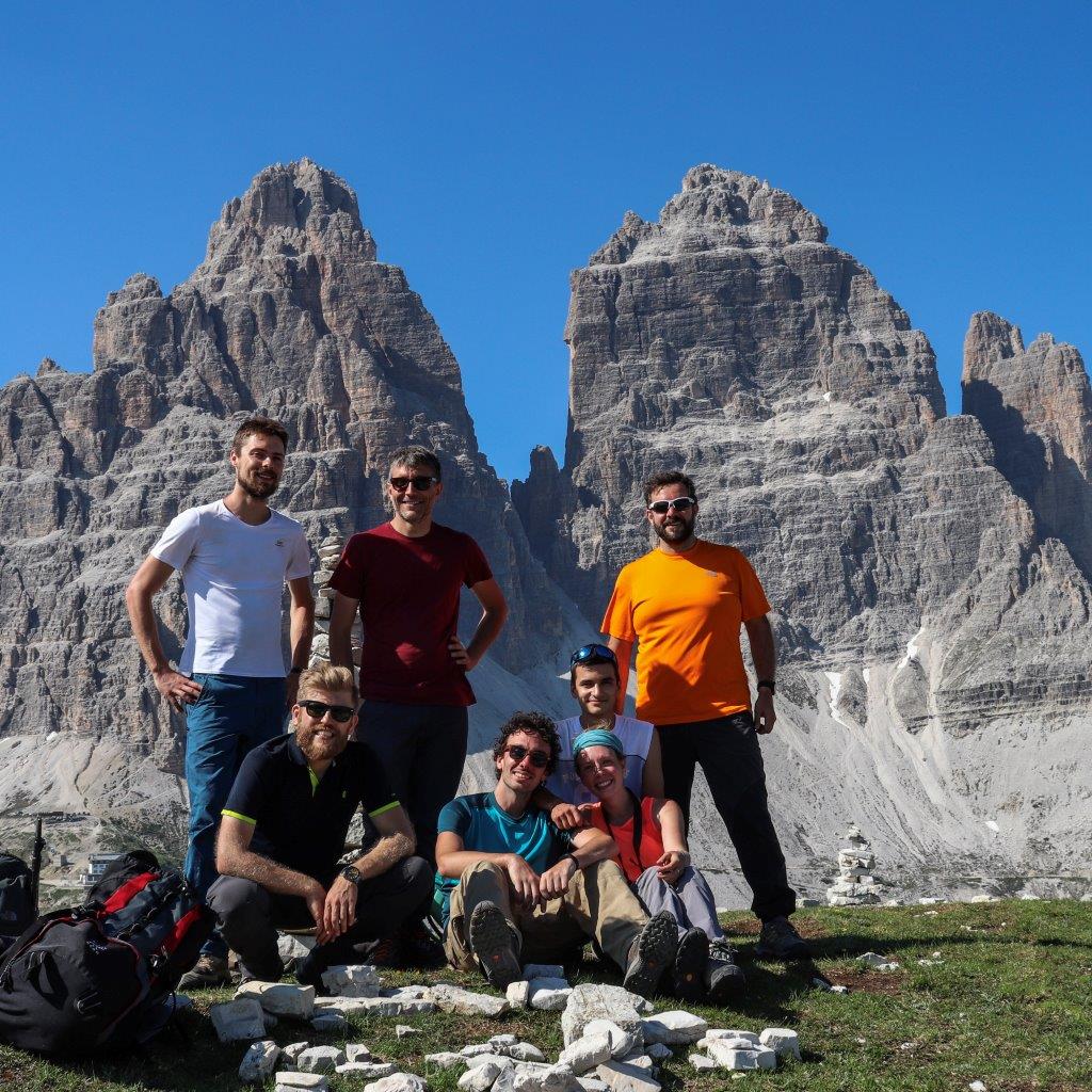 Tre cime di lavaredo versante sud