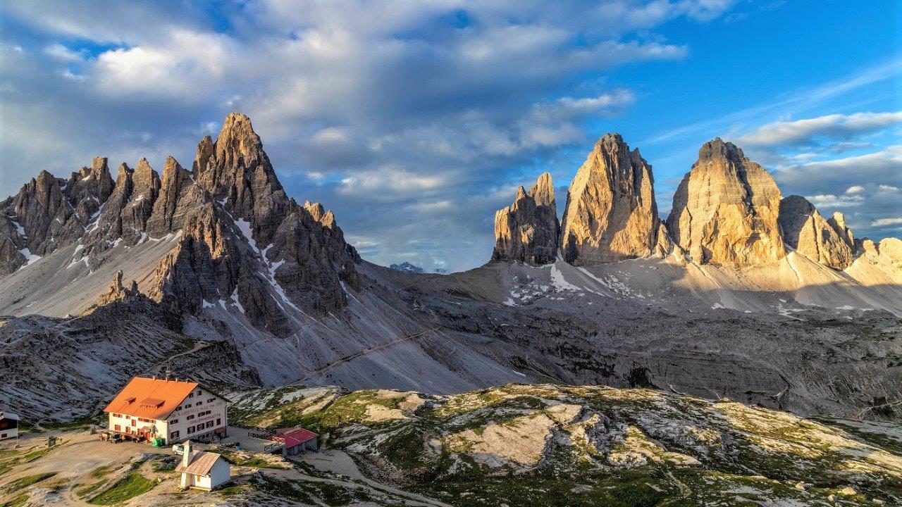 Locatelli, Tre Cime di Lavaredo e Monte Paterno