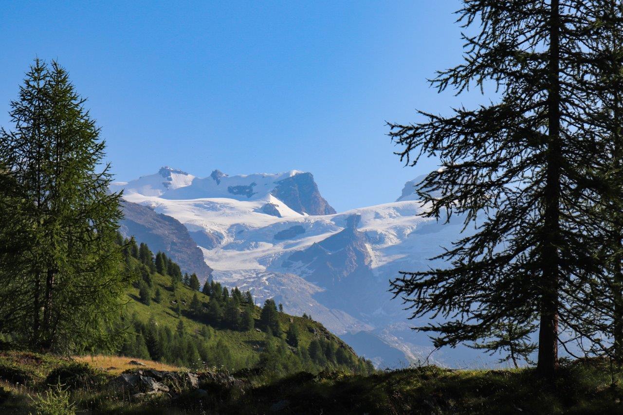 Monte Rosa ghiacciaio