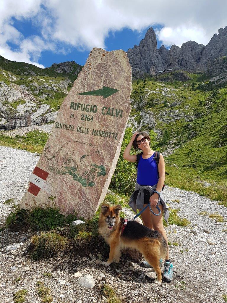 Pietra Rifugio Calvi - Sentiero delle Marmotte