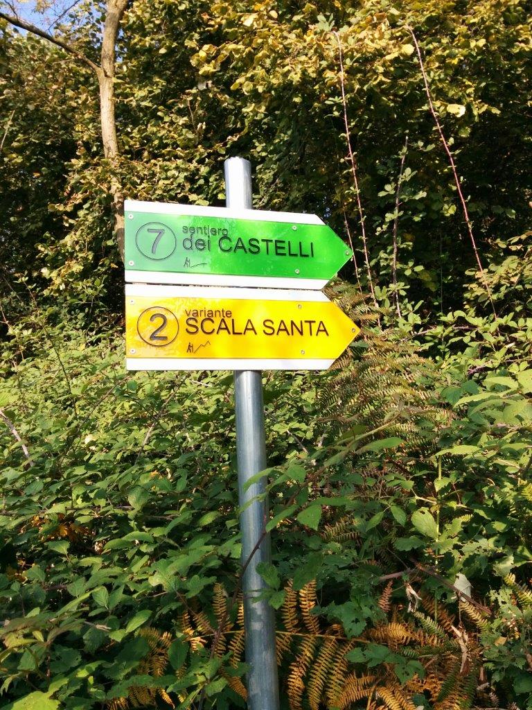 Sentiero Scala Santa o Dei Castelli