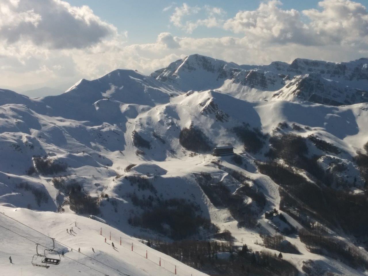 Vista dal Rifugio Selletta