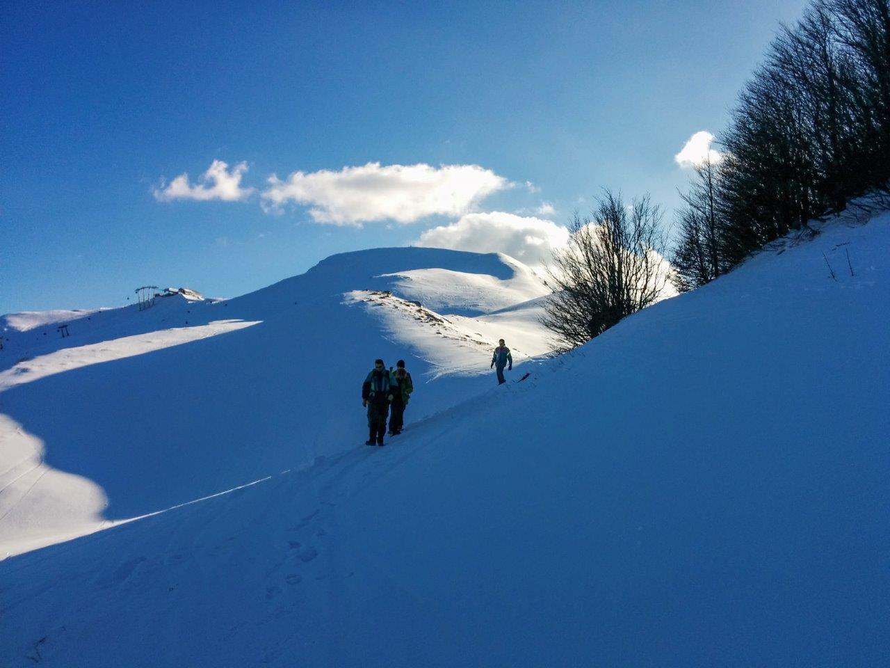 Dorsale appennino Monte Gomito