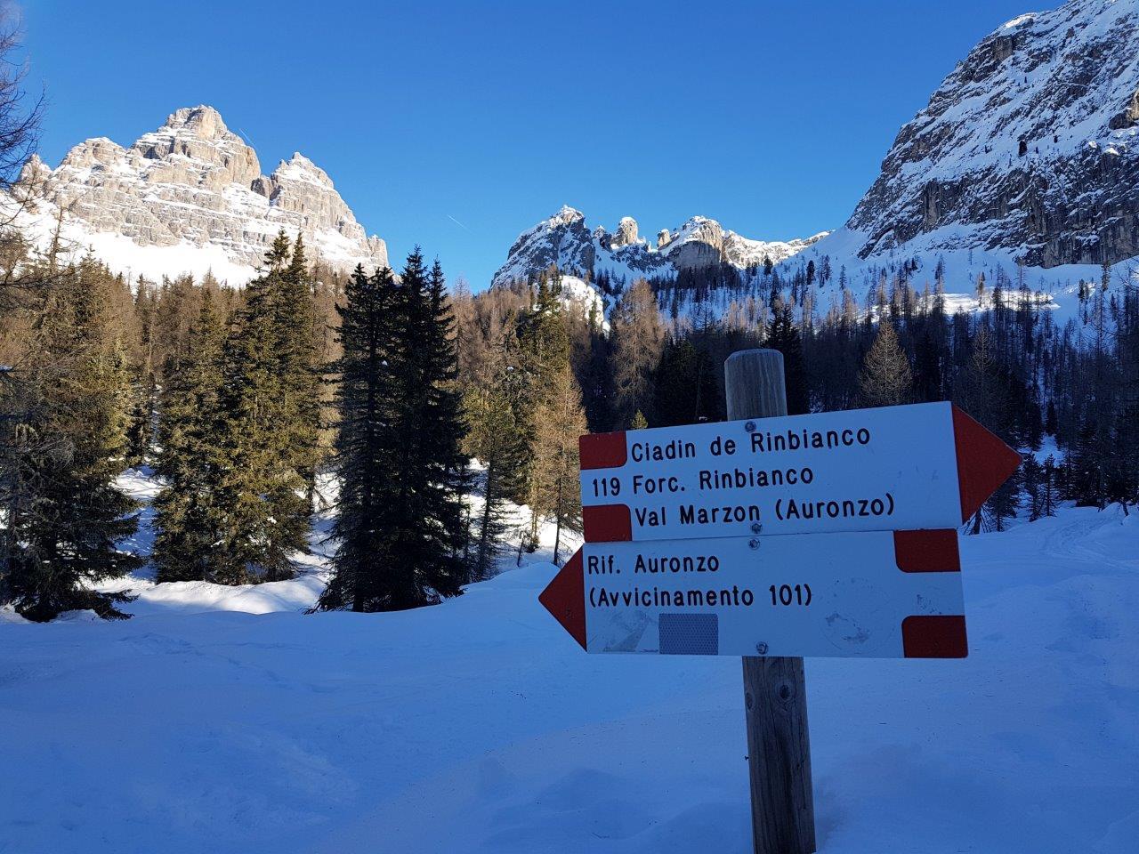 Sentiero 110 Rifugio Auronzo