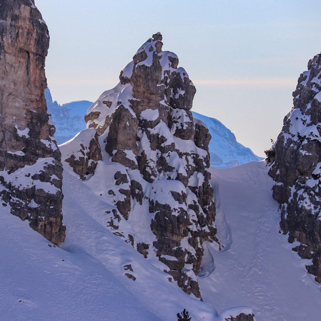 tramonto dolomiti