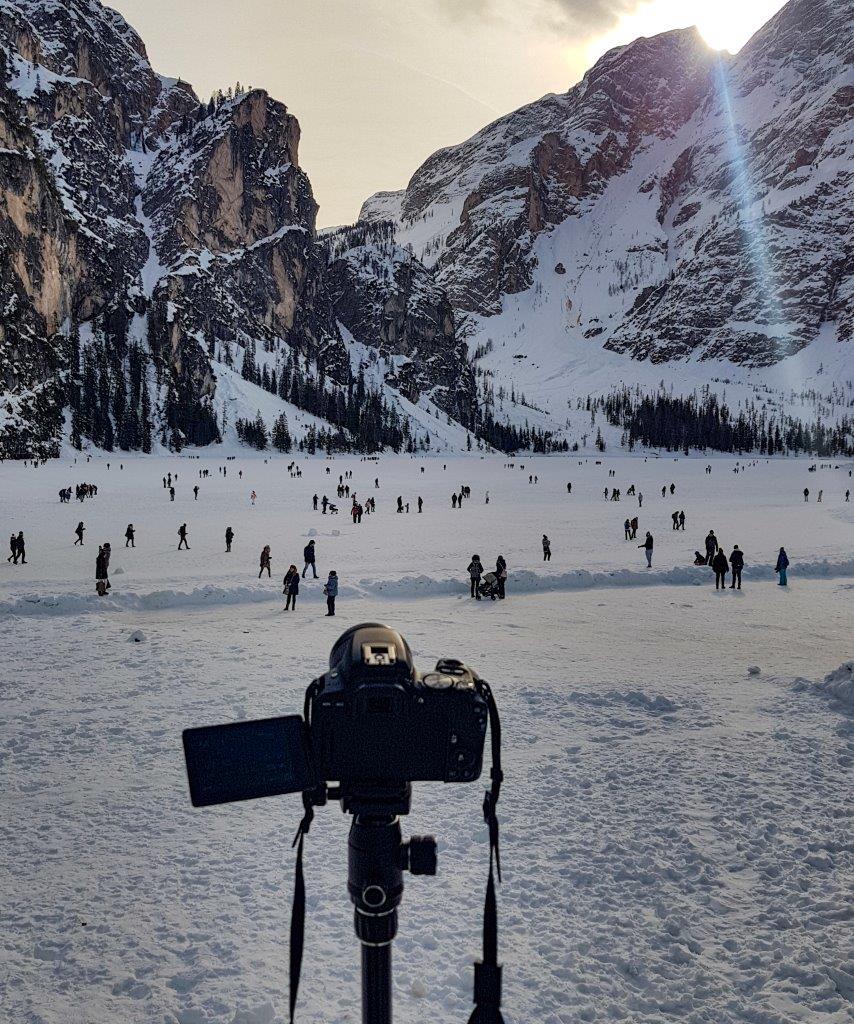 Lago di Braies set cinema Un passo dal Cielo Terence Hill