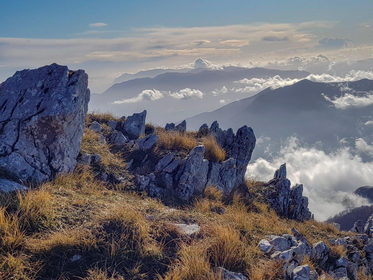 Creste di roggia Monte Mutria