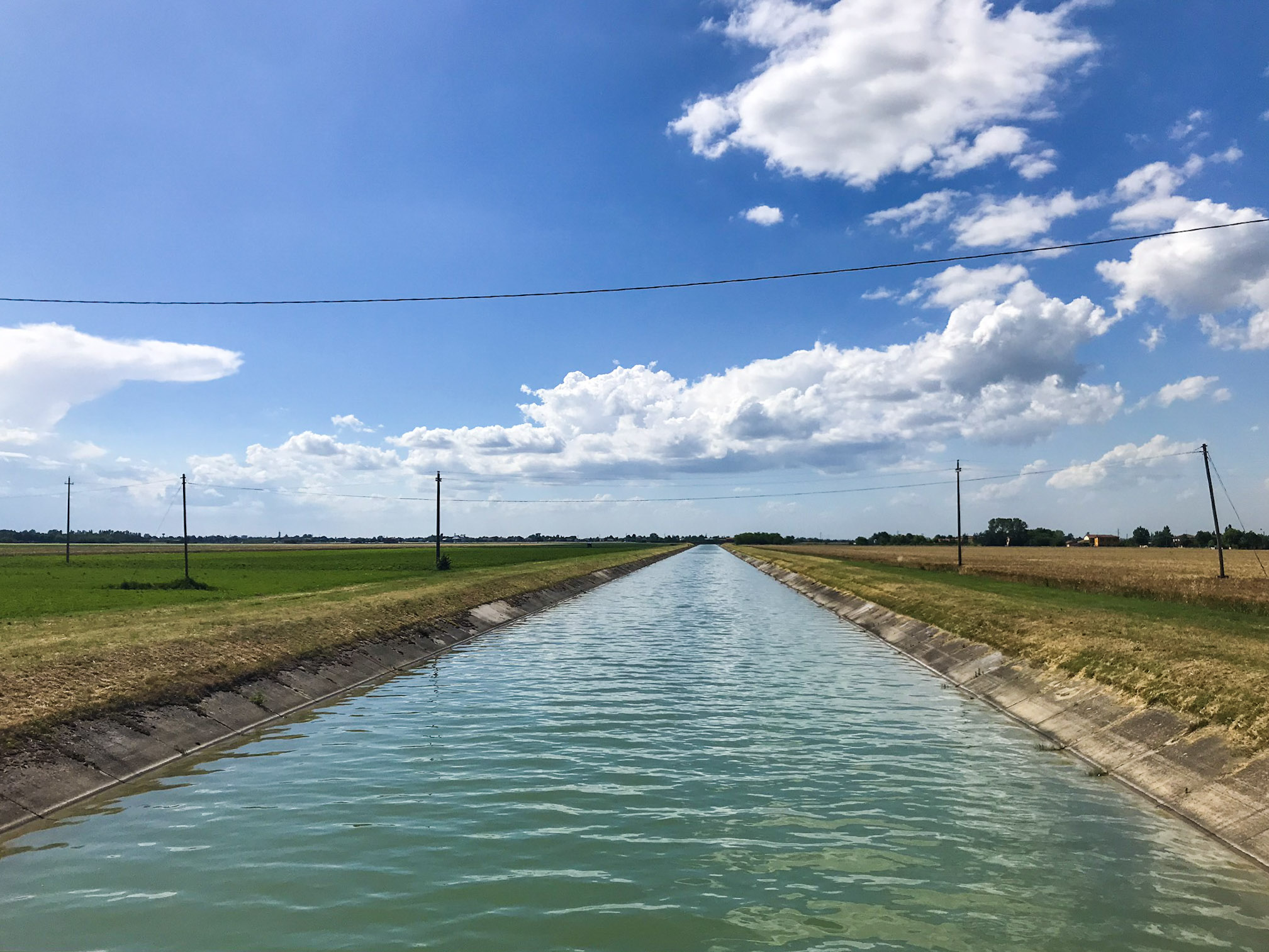 Canale Bologna - Ravenna bici