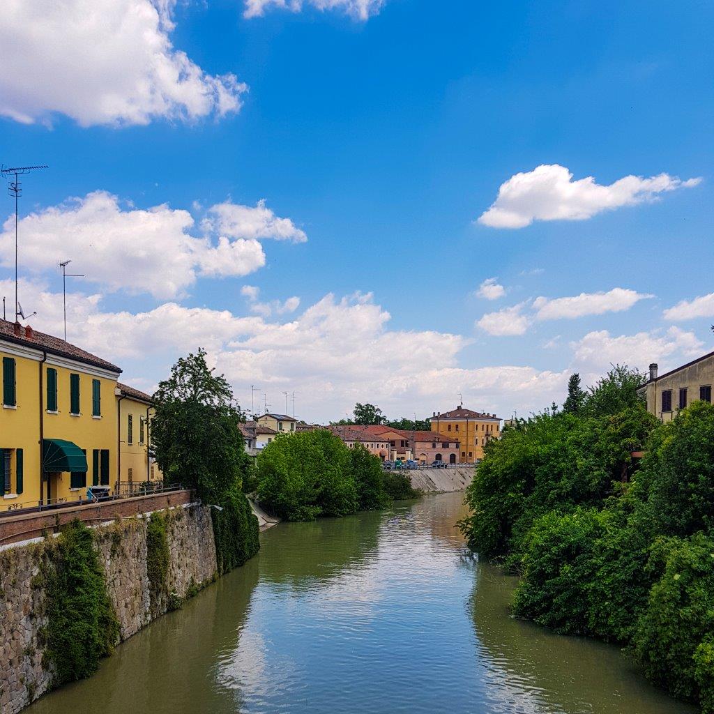 Canale Bologna Ferrara Altedo in Bici