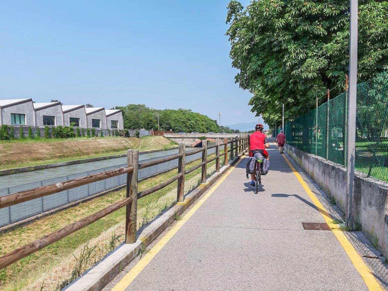 Pista Ciclabile Verona verso il Lago di Garda