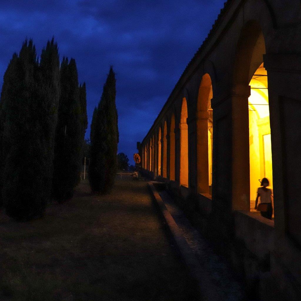 Portici di San Luca notte