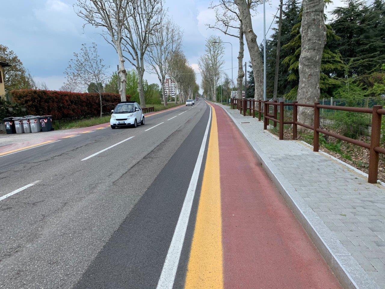 Pista ciclabile Via Emilia