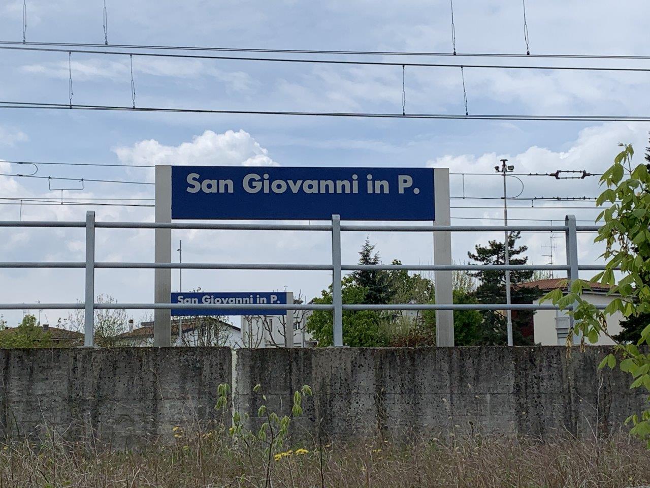 San Giovanni in Persiceto cartello FS