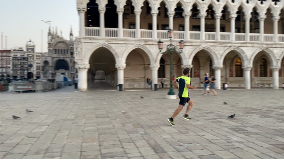 Running Venezia Palazzo Ducale
