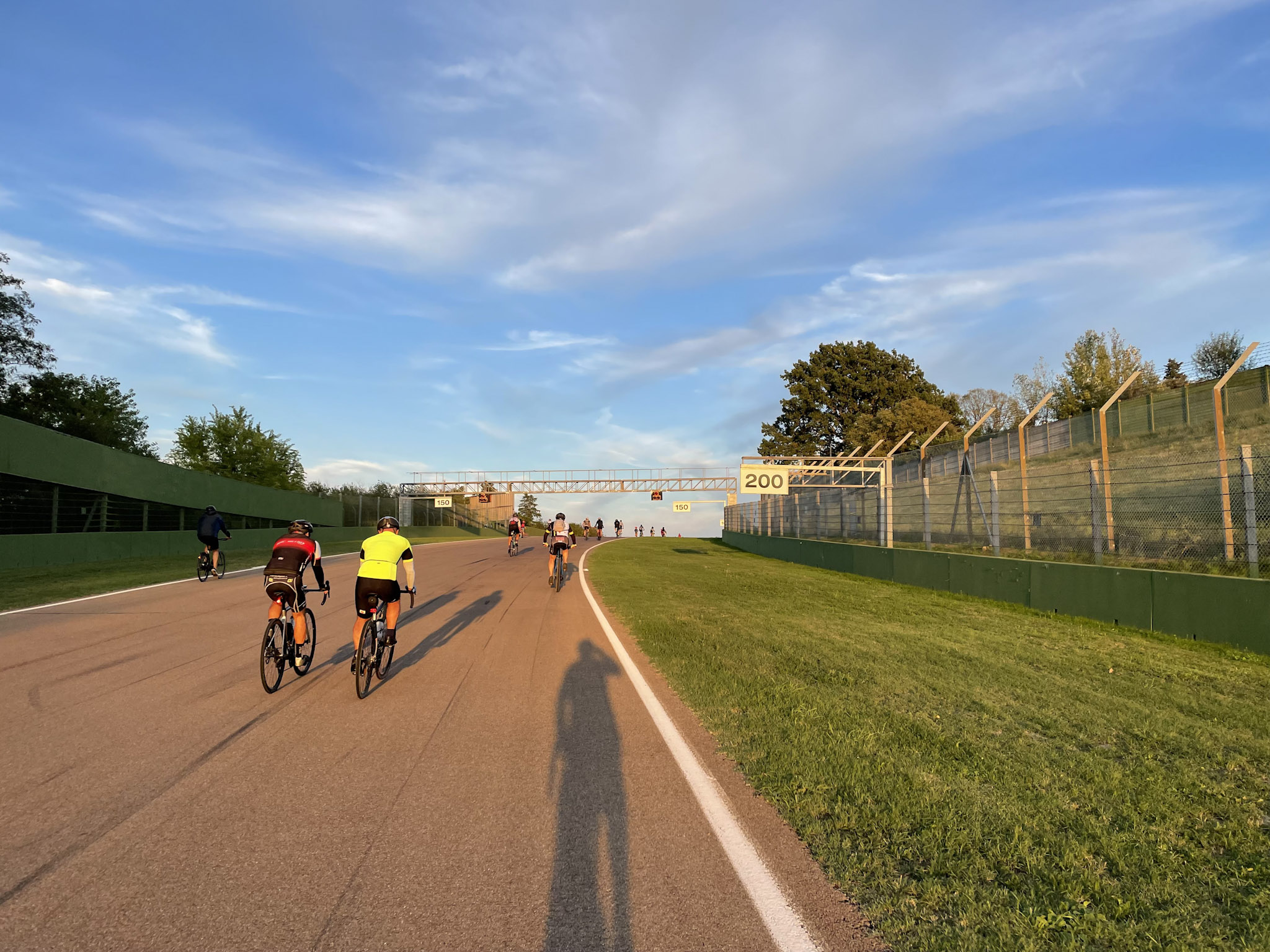 Autodromo di Imola in bici