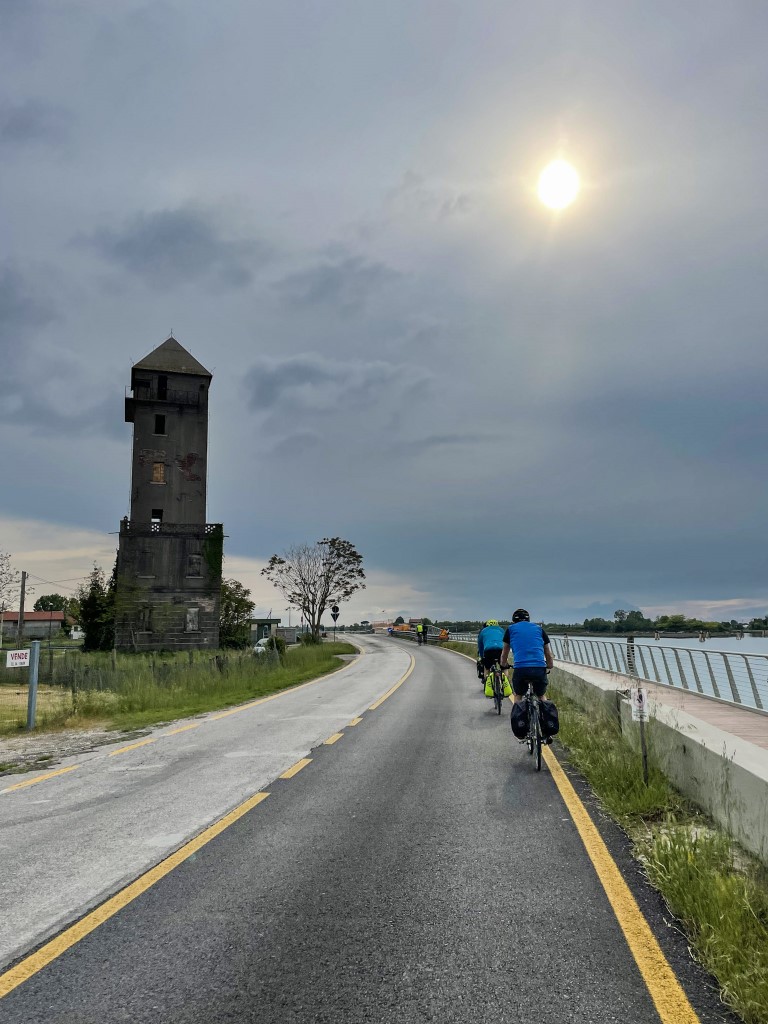 Fino ad arrivare nei pressi di Jesolo