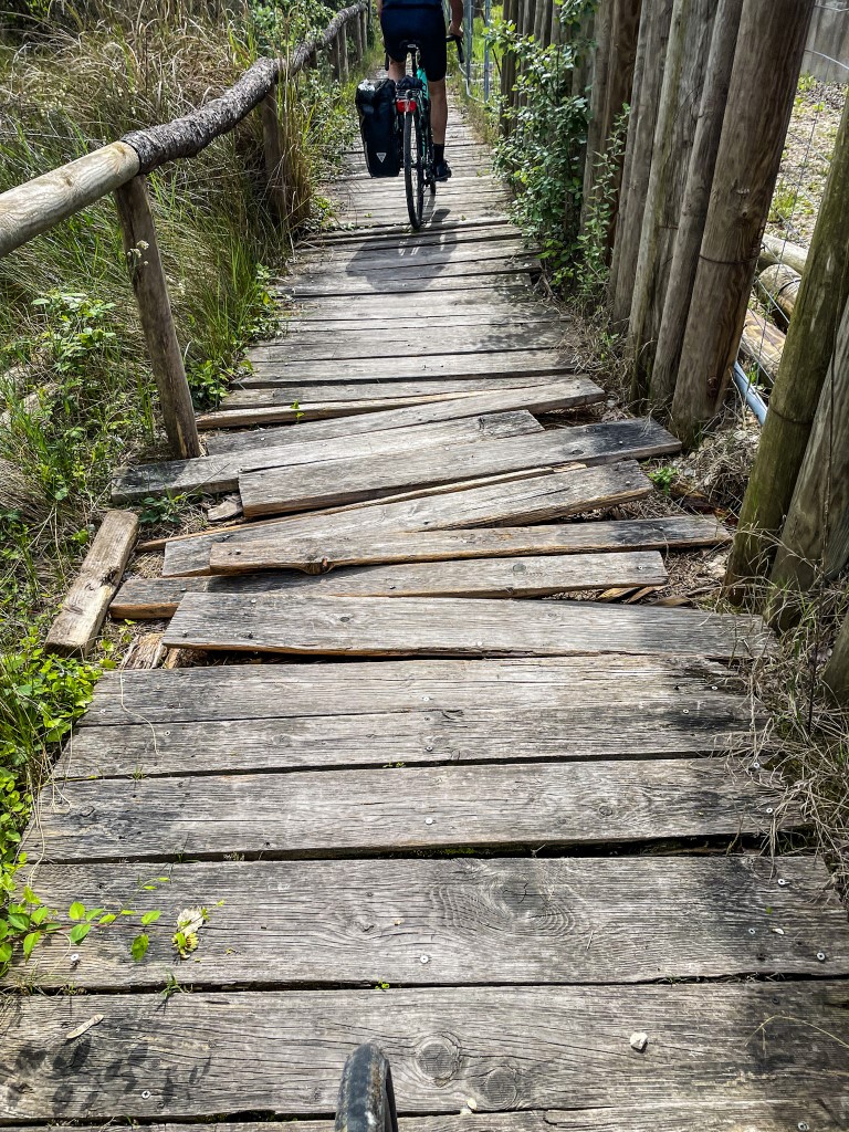 passaggio su sabbia lido di venezia gravel alberoni