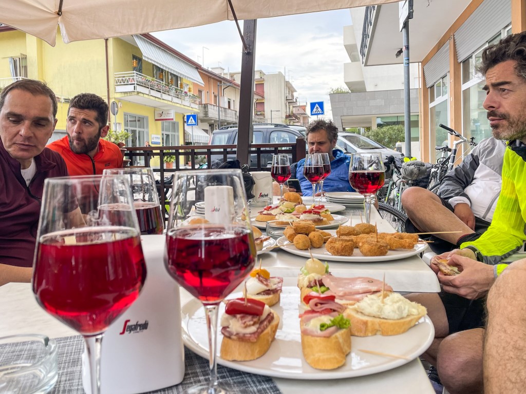 Spuma e rabosetta da Fra Goloso a Jesolo