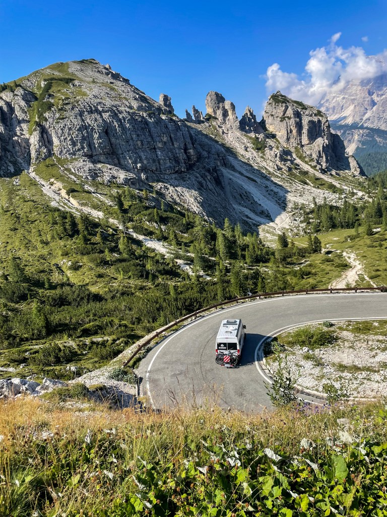 Salita alle Tre Cime Panorama