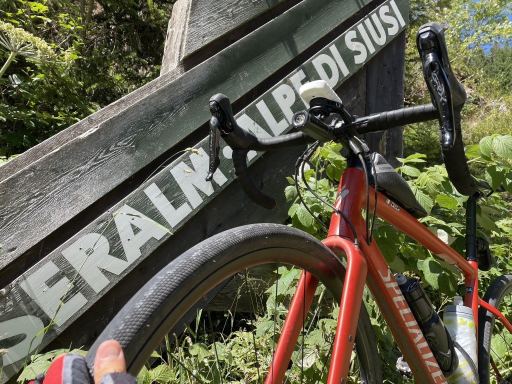 Bici panchina Alpe Di Siusi