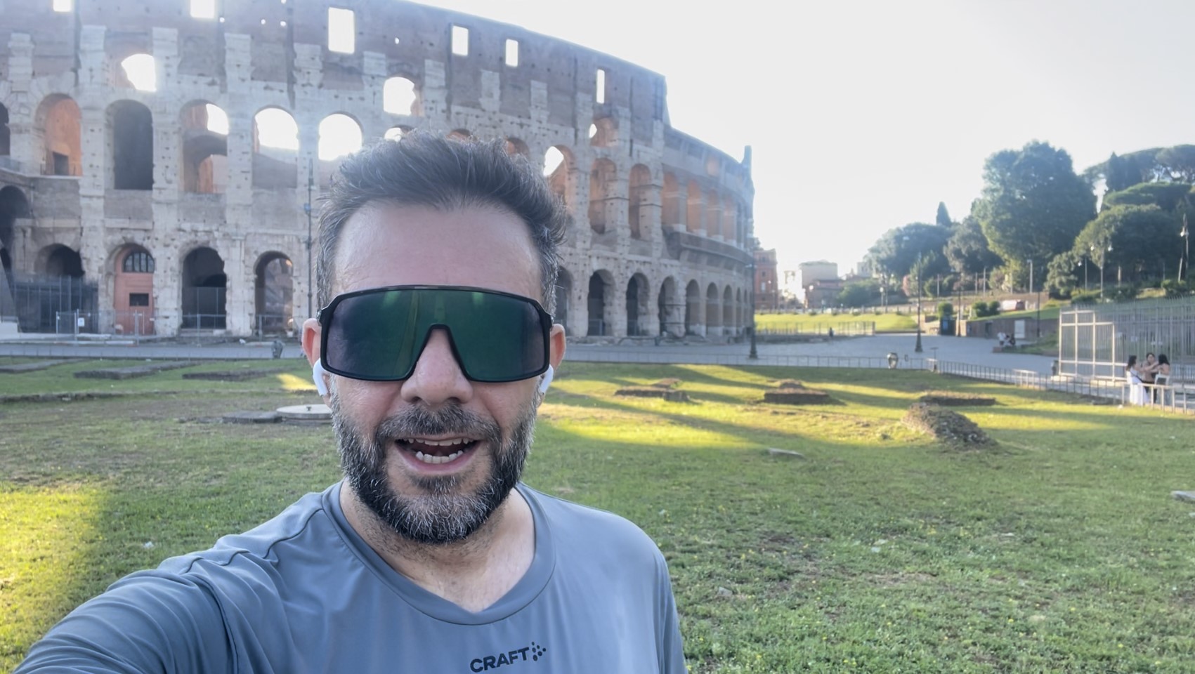 Colosseo Roma Running