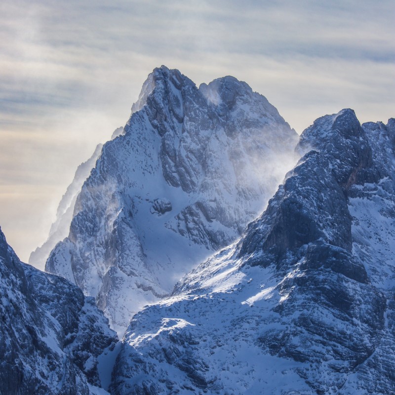 Sorapis al mattino dal sentiero 120