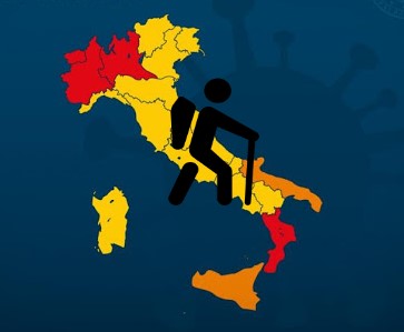 Escursionismo e nuovo DPC 3 novembre 2020 dove è consentito: zone rosse, arancioni e gialle
